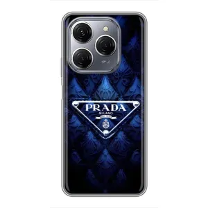 Чохол (Dior, Prada, YSL, Chanel) для TECNO Spark 20 Pro (Прада)