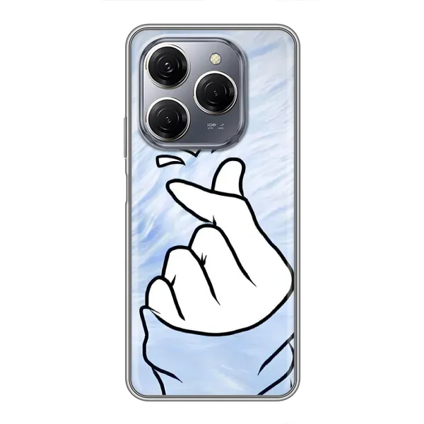 Чехол с рисунком «Сердечка знак» для TECNO Spark 20 Pro Чехол с рисунком «Сердечка знак» для TECNO Spark 20 Pro
