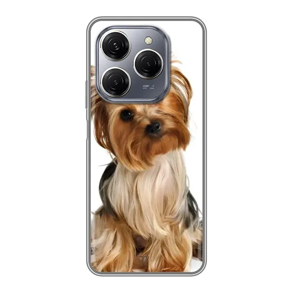 Чехол с рисунком «Собака Терьер» для TECNO Spark 20 Pro Чехол с рисунком «Собака Терьер» для TECNO Spark 20 Pro