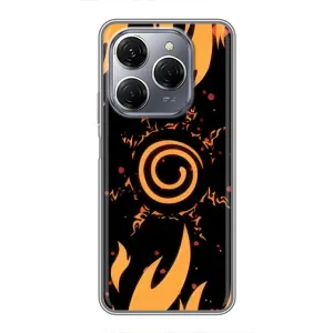 Купить Чехлы на телефон с принтом Anime для TECNO Spark 20 Pro (Солнце Наруто)