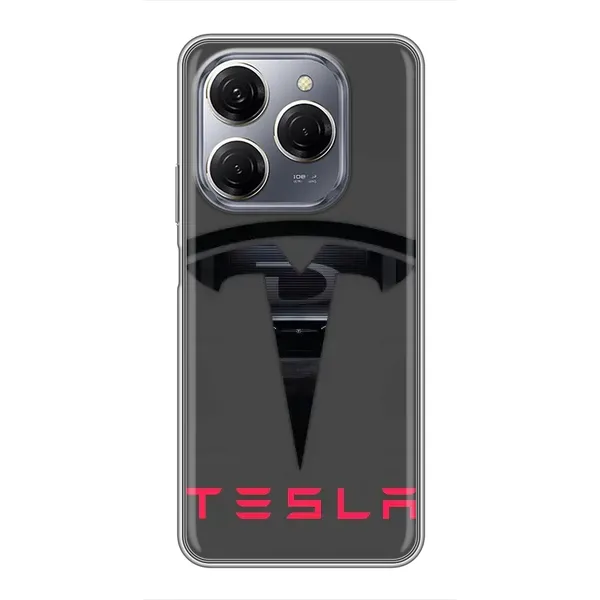 Чехол с рисунком «Logo TESLA» для TECNO Spark 20 Pro Чехол с рисунком «Logo TESLA» для TECNO Spark 20 Pro