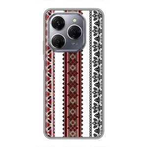 Силіконовый Чохол на TECNO Spark 20 Pro з картинкой Вишиванки (Вишиваночки)