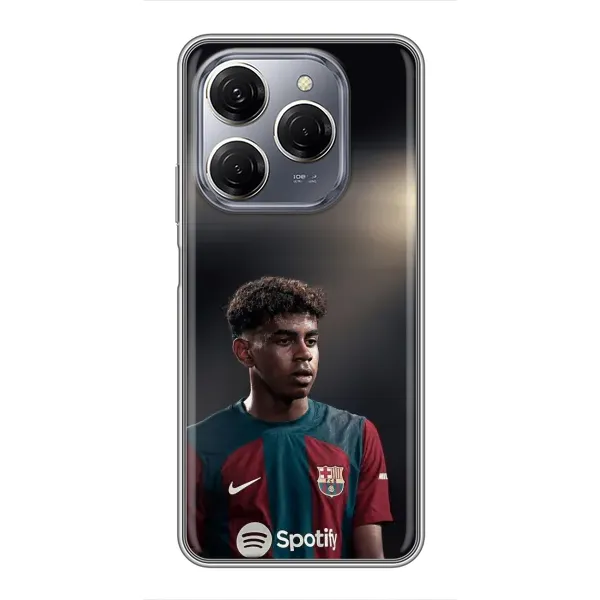Чехол с рисунком «Ямаль Барселона» для TECNO Spark 20 Pro Чехол с рисунком «Ямаль Барселона» для TECNO Spark 20 Pro