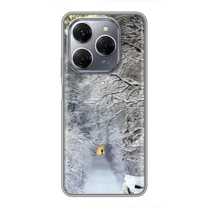 Чохли на Новий Рік TECNO Spark 20 Pro (Хурделиця)