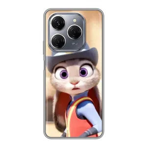 Чохли ЗООТРОПОЛІС для TECNO Spark 20 Pro (Заєць Джуди Хопс)