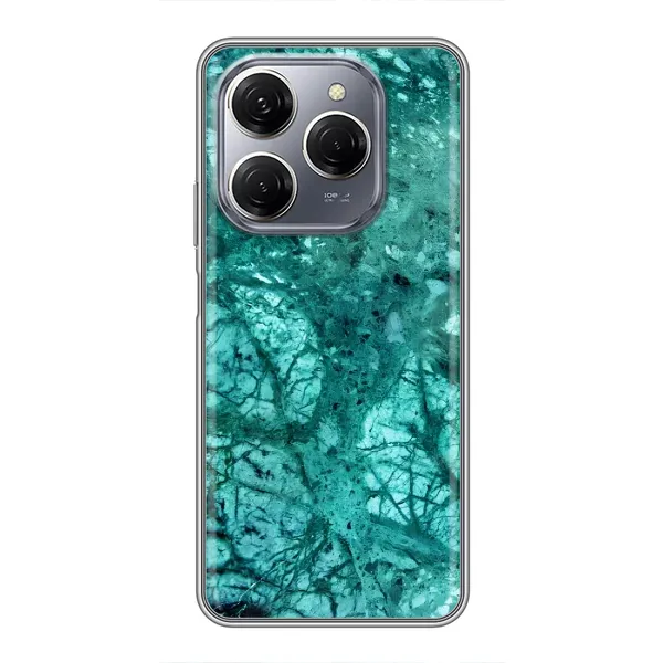 Чехол с рисунком «Зеленый мрамор» для TECNO Spark 20 Pro Чехол с рисунком «Зеленый мрамор» для TECNO Spark 20 Pro