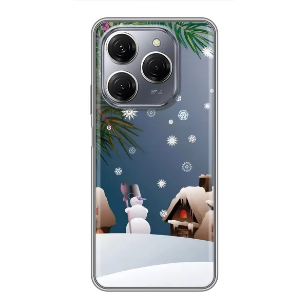 Чехол с рисунком «Зима» для TECNO Spark 20 Pro Чехол с рисунком «Зима» для TECNO Spark 20 Pro