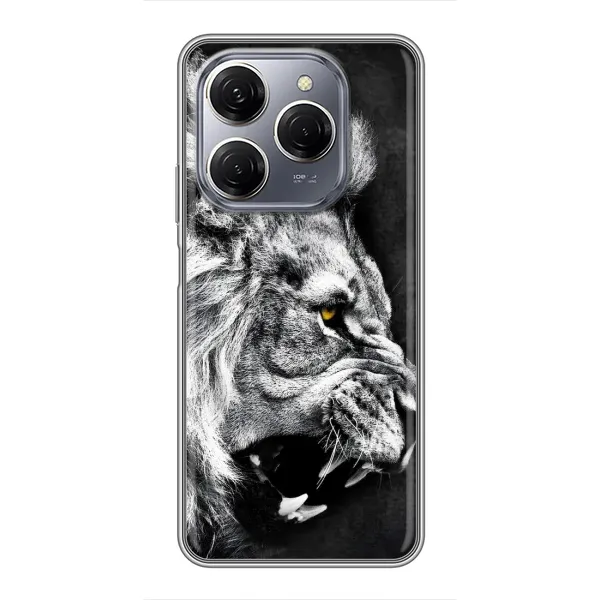 Чехол с рисунком «Злой ЛЕВ» для TECNO Spark 20 Pro Чехол с рисунком «Злой ЛЕВ» для TECNO Spark 20 Pro