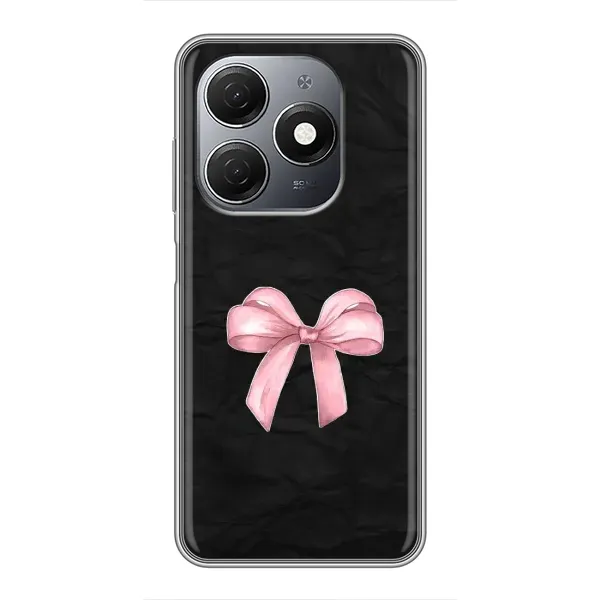 Чехол с рисунком «Бантик» для TECNO Spark 20