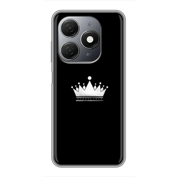 Чехол с рисунком «Белая корона» для TECNO Spark 20 Чехол с рисунком «Белая корона» для TECNO Spark 20