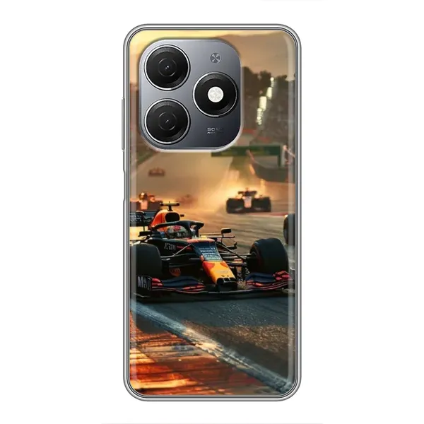 Чехол с рисунком «Чемпионат ф1» для TECNO Spark 20 Чехол с рисунком «Чемпионат ф1» для TECNO Spark 20