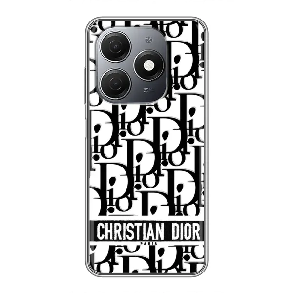 Чехол с рисунком «Christian Dior» для TECNO Spark 20