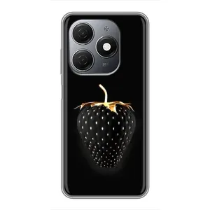 Чохол з зображенням смачної їжі для TECNO Spark 20 (Чорна полуниця)