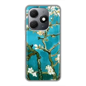 Чехол с принтом САКУРЫ на TECNO Spark 20 (Цветение Сакуры)