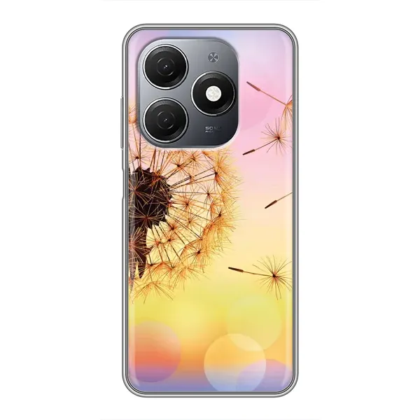 Чехол с рисунком «Цветок-одуванчик» для TECNO Spark 20 Чехол с рисунком «Цветок-одуванчик» для TECNO Spark 20