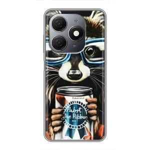 Силиконовый Чехол с Енотами на TECNO Spark 20