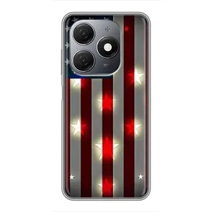 Чехол Флаг USA для TECNO Spark 20 (Флаг США 2)