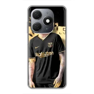 Силиконовый Чехол TECNO Spark 20 (Gold Neymar)