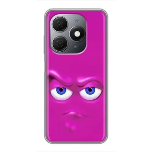 Силиконовые Чехлы (смешные стикеры) для TECNO Spark 20 (Хитрая мордочка)