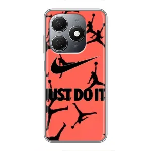 Силиконовый Чехол Nike Air Jordan на Техно Спарк 20