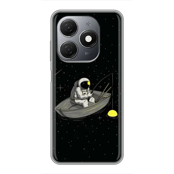 Чехол с рисунком «Космонавт на рыбалке» для TECNO Spark 20 Чехол с рисунком «Космонавт на рыбалке» для TECNO Spark 20
