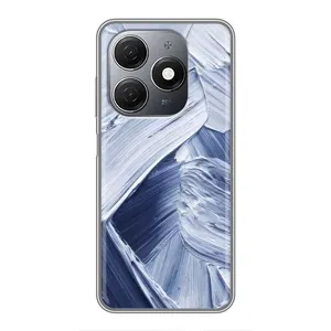 Чехлы со смыслом для TECNO Spark 20 (Краски мазки)