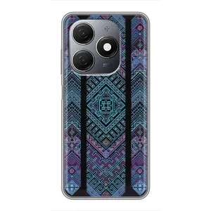 Силиконовый Чехол на TECNO Spark 20 (Крутой орнамент)