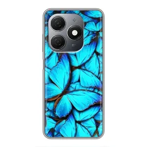 Силиконовый бампер с картинкой животных для TECNO Spark 20 (Крылья бабочек)