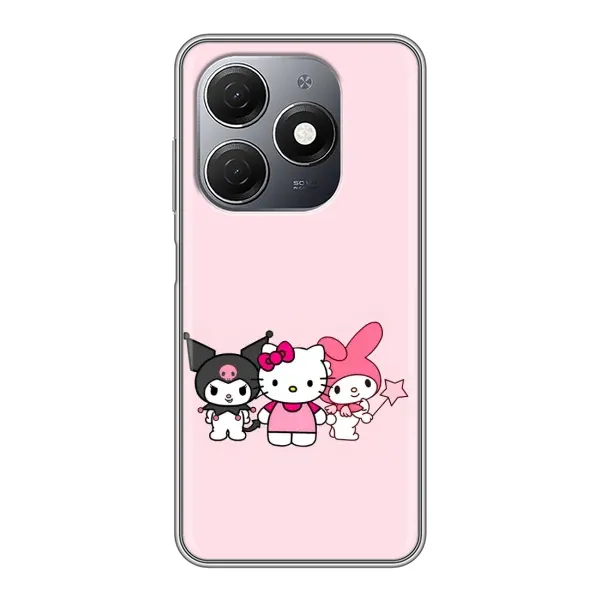Чехол с рисунком «Куроми Мелоди Китти» для TECNO Spark 20 Чехол с рисунком «Куроми Мелоди Китти» для TECNO Spark 20