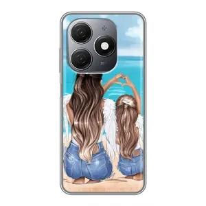 Чохли для МАМИ на TECNO Spark 20 (Мама і дочка)