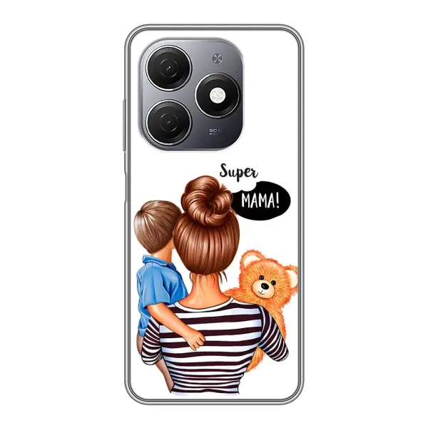 Чехол с рисунком «Мама и сын» для TECNO Spark 20 Чехол с рисунком «Мама и сын» для TECNO Spark 20