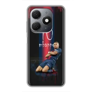 Чехол (TPU) с Футболистом на TECNO Spark 20 (MBAPPE 10)
