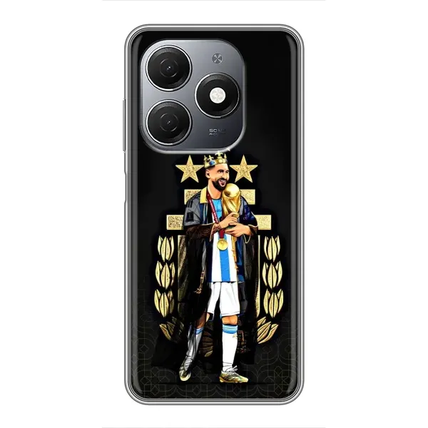 Чехол с рисунком «Месси король» для TECNO Spark 20 Чехол с рисунком «Месси король» для TECNO Spark 20