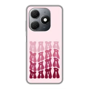 Чохли на день мами на Техно Спарк 20 (Напис мама)