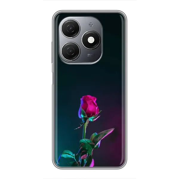 Чехол с рисунком «Ночная роза» для TECNO Spark 20 Чехол с рисунком «Ночная роза» для TECNO Spark 20