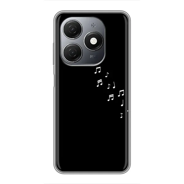 Чехол с рисунком «Ноты» для TECNO Spark 20 Чехол с рисунком «Ноты» для TECNO Spark 20