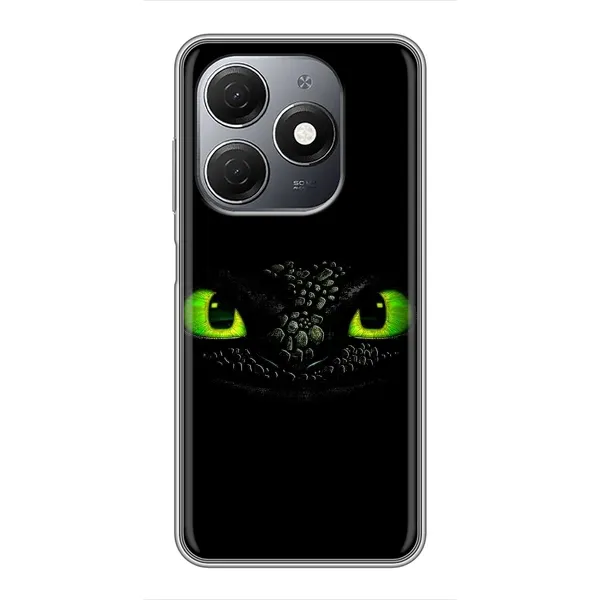 Чехол с рисунком «Глаза Беззубика» для TECNO Spark 20 Чехол с рисунком «Глаза Беззубика» для TECNO Spark 20