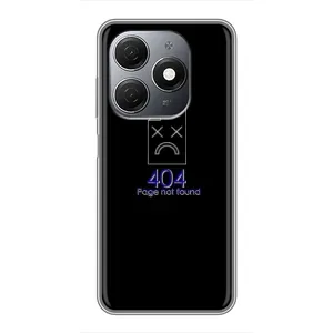 Чехол с рисунком «Ошибка 404» для TECNO Spark 20