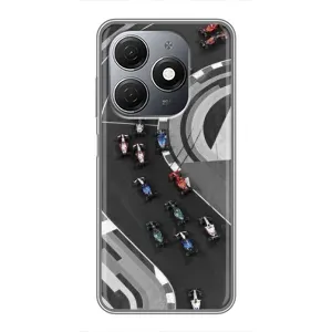 Чехол фильм Формула 1 для TECNO Spark 20 (Гонки ф1)