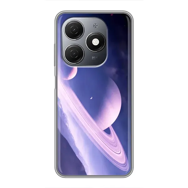 Чехол с рисунком «Планета в космосе» для TECNO Spark 20 Чехол с рисунком «Планета в космосе» для TECNO Spark 20