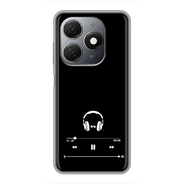 Чехол с рисунком «Плеер» для TECNO Spark 20 Чехол с рисунком «Плеер» для TECNO Spark 20