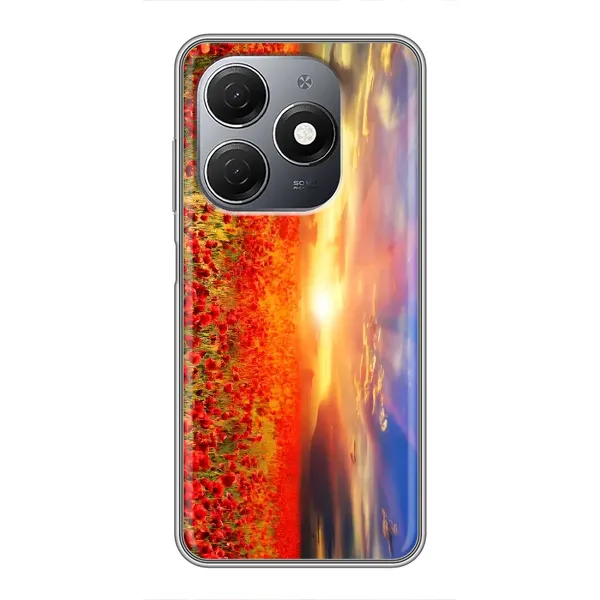 Чехол с рисунком «Поле тюльпанов» для TECNO Spark 20 Чехол с рисунком «Поле тюльпанов» для TECNO Spark 20