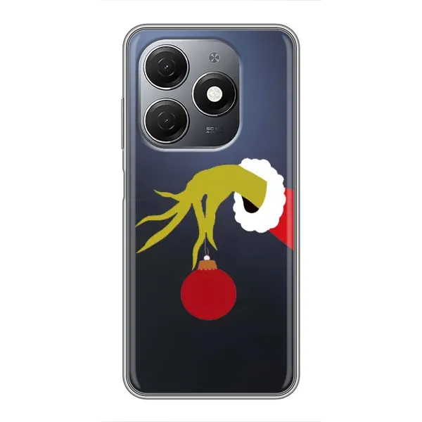 Чехол с рисунком «Рука Гринча» для TECNO Spark 20 Чехол с рисунком «Рука Гринча» для TECNO Spark 20