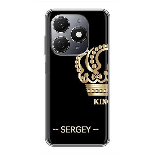 Чехол с рисунком «SERGEY» для TECNO Spark 20 Чехол с рисунком «SERGEY» для TECNO Spark 20