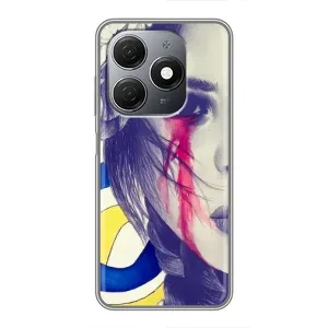 Чехол на TECNO Spark 20 Украинский дизайн (Слезы Украины)