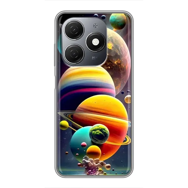 Чохол з малюнком «Сонячна система» для TECNO Spark 20 Чохол з малюнком «Сонячна система» для TECNO Spark 20