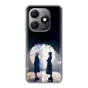 Чохол з картинкою Венсдей на TECNO Spark 20 (Внсдей і Енід)