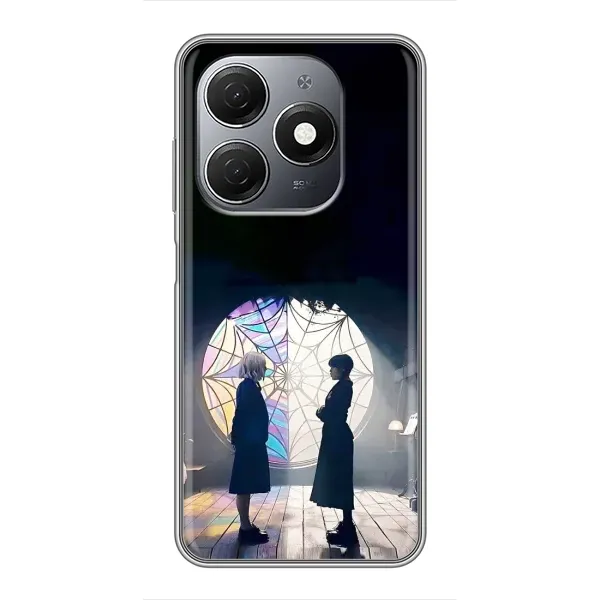 Чехол с рисунком «Уэнсдей и Энди» для TECNO Spark 20 Чехол с рисунком «Уэнсдей и Энди» для TECNO Spark 20