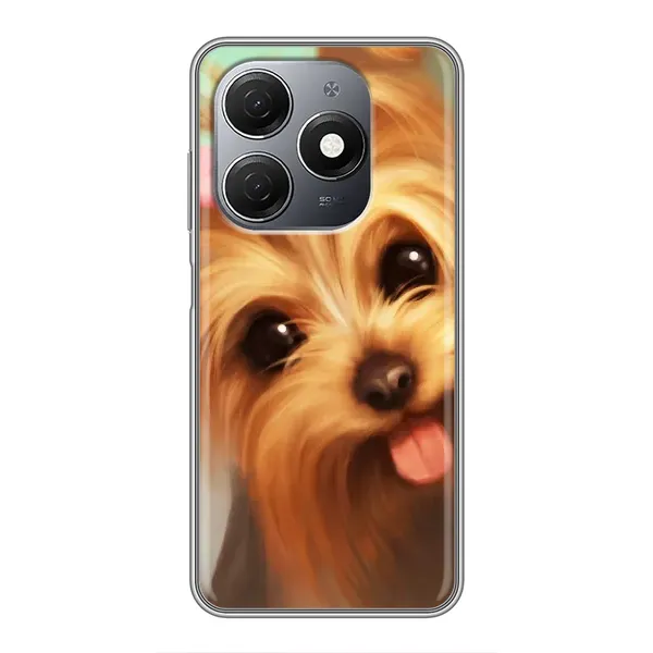 Чехол с рисунком «Йоршенский терьер» для TECNO Spark 20 Чехол с рисунком «Йоршенский терьер» для TECNO Spark 20