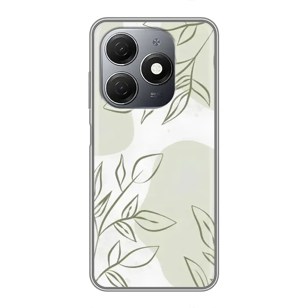Чехол с рисунком «Зелёный дизайн» для TECNO Spark 20 Чехол с рисунком «Зелёный дизайн» для TECNO Spark 20